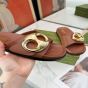 Women's Gucci Marina chain slide sandal