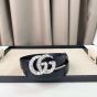 Gucci GG Marmont thin belt with crystals