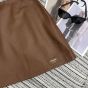Prada Nappa leather skirt