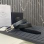 Prada Reversible Saffiano leather belt