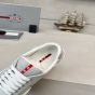 Patent leather and technical fabric Prada America's Cup sneakers