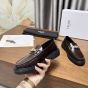 CELINE UNIVERSITÉ TRIOMPHE CHAIN LOAFFER in POLISHED BULL