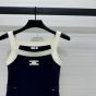 Celine mini Triomphe dress in wool jersey