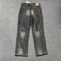 Celine wesley jeans in black paradiso wash denim