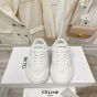 CELINE TRAINER CT-07 LOW LACE-UP SNEAKER in CALFSKIN