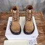 LOEWE Sierra combat boot in suede