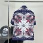 Gucci Double G bandana print cotton shirt