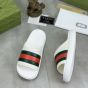 Gucci Men's Web slide sandal
