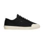 CELINE ALAN AS-01 LOW LACE-UP SNEAKER in CANVAS AND CALFSKIN