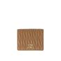 MIU MIU Small matelassé nappa leather wallet
