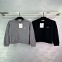 Celine triomphe crew neck sweater in wool and cashmere