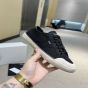CELINE ALAN AS-01 LOW LACE-UP SNEAKER in CANVAS AND CALFSKIN