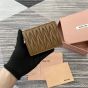 MIU MIU Small matelassé nappa leather wallet