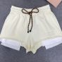 MIU MIU Cotton fleece shorts