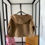 LOEWE Hooded jacket in wool and cashmere