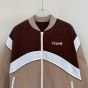 Celine TRACKSUIT JACKET in technical mesh jersey