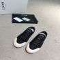 CELINE ALAN AS-01 LOW LACE-UP SNEAKER in CANVAS AND CALFSKIN