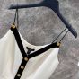 LV Buttoned Peplum Top 