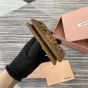 MIU MIU Small matelassé nappa leather wallet