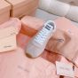 MIU MIU Plume suede sneakers