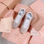 MIU MIU Plume suede sneakers