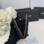 YSL CASSANDRE MATELASSÉ ZIP AROUND WALLET IN GRAIN DE POUDRE LEATHER
