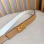 LOEWE Reversible Anagram belt in smooth calfskin
