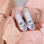 MIU MIU Plume suede sneakers