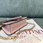 SMALL VALENTINO GARAVANI LOCÒ SHOULDER BAG WITH RHINESTONES