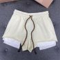 MIU MIU Cotton fleece shorts