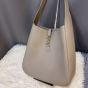YSL LE 5 À 7 supple LARGE in grained leather