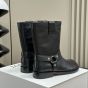 LOEWE Campo Biker boot in calfskin