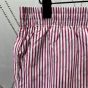 LV Monogram Striped Casual Shorts