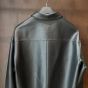 MIU MIU Plongé nappa leather shirt
