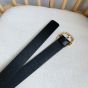 LOEWE Rounded soft belt in classic calfskin