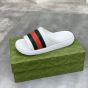 Gucci Men's Web slide sandal
