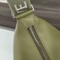LOEWE Cubi crossbody bag in supple smooth calfskin and jacquard