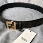 Fendi Squared FF belt