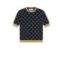 Gucci GG cotton lamé top
