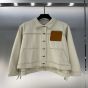 LOEWE Workwear jacket in cotton and linen