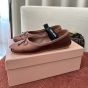 MIU MIU Satin ballerinas