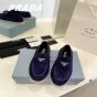 Prada Suede leather loafers