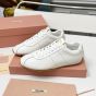 MIU MIU Plume nappa leather sneakers