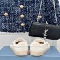 Prada Lane leather sneakers