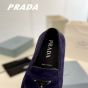 Prada Suede leather loafers