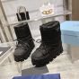 Prada Re-Nylon gabardine après-ski boots