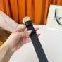 LOEWE Pebble belt in smooth calfskin