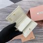 MIU MIU Small matelassé nappa leather wallet
