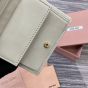 MIU MIU Small matelassé nappa leather wallet