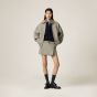 MIU MIU Checked double weave blouson jacket